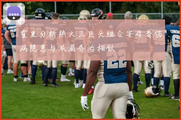 霍里分析热火三巨头组合字母哥伤病隐患与浓眉乔治相似